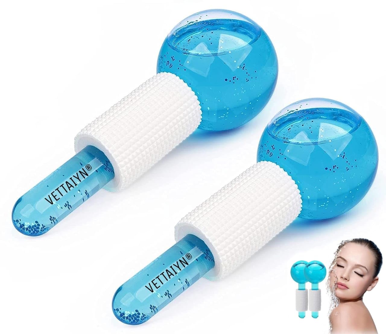 Beauty Crystal Face Roller Ball
