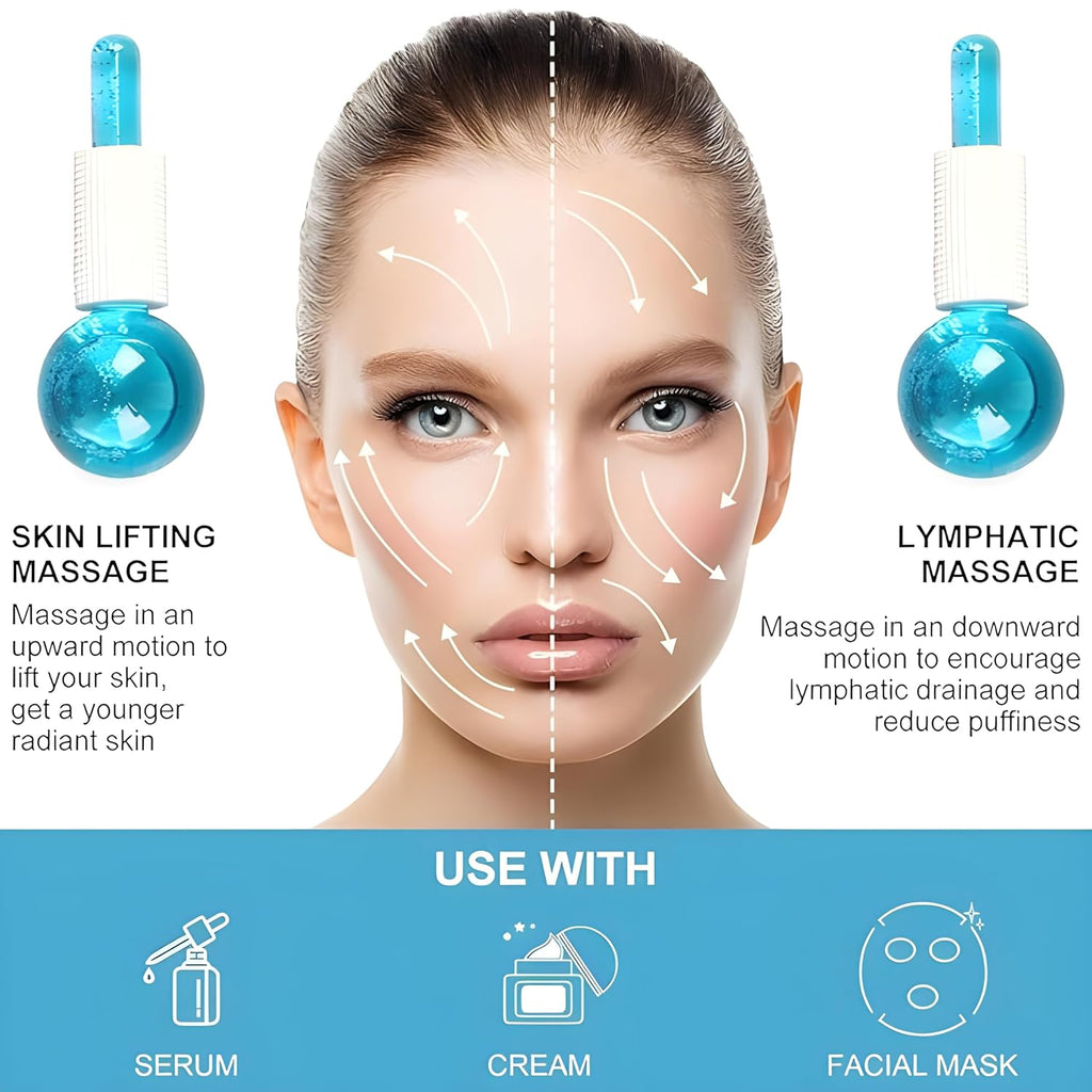 Beauty Crystal Face Roller Ball
