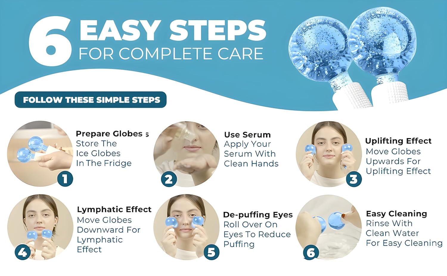 Beauty Crystal Face Roller Ball