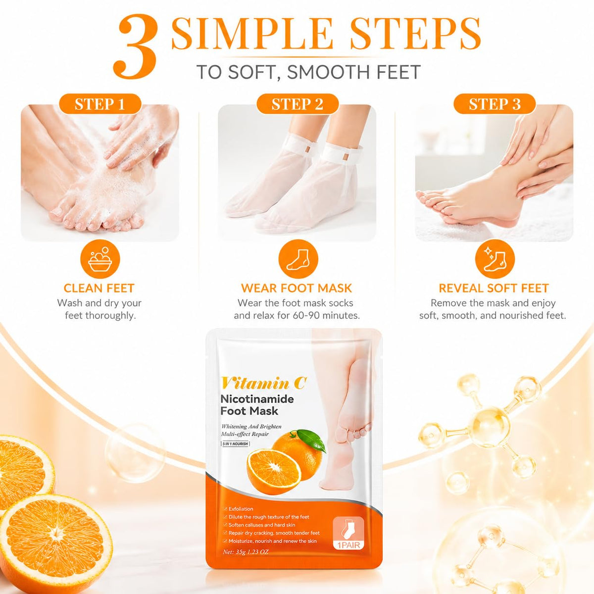 Exfoliating Foot Mask Lemon