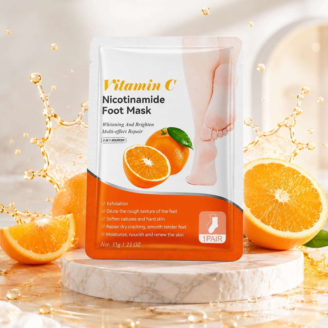 Exfoliating Foot Mask Lemon