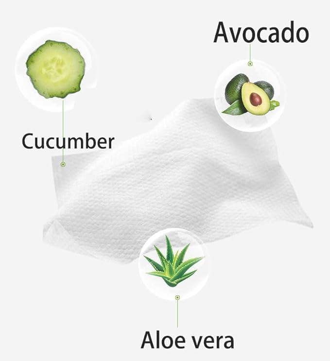Avocado Makeup Remover Wipes