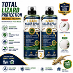 Premium Lizard Killer Spray | Fast Acting Lizard Repellent Spray for Home & Kitchen | Indoor & Outdoor Protection