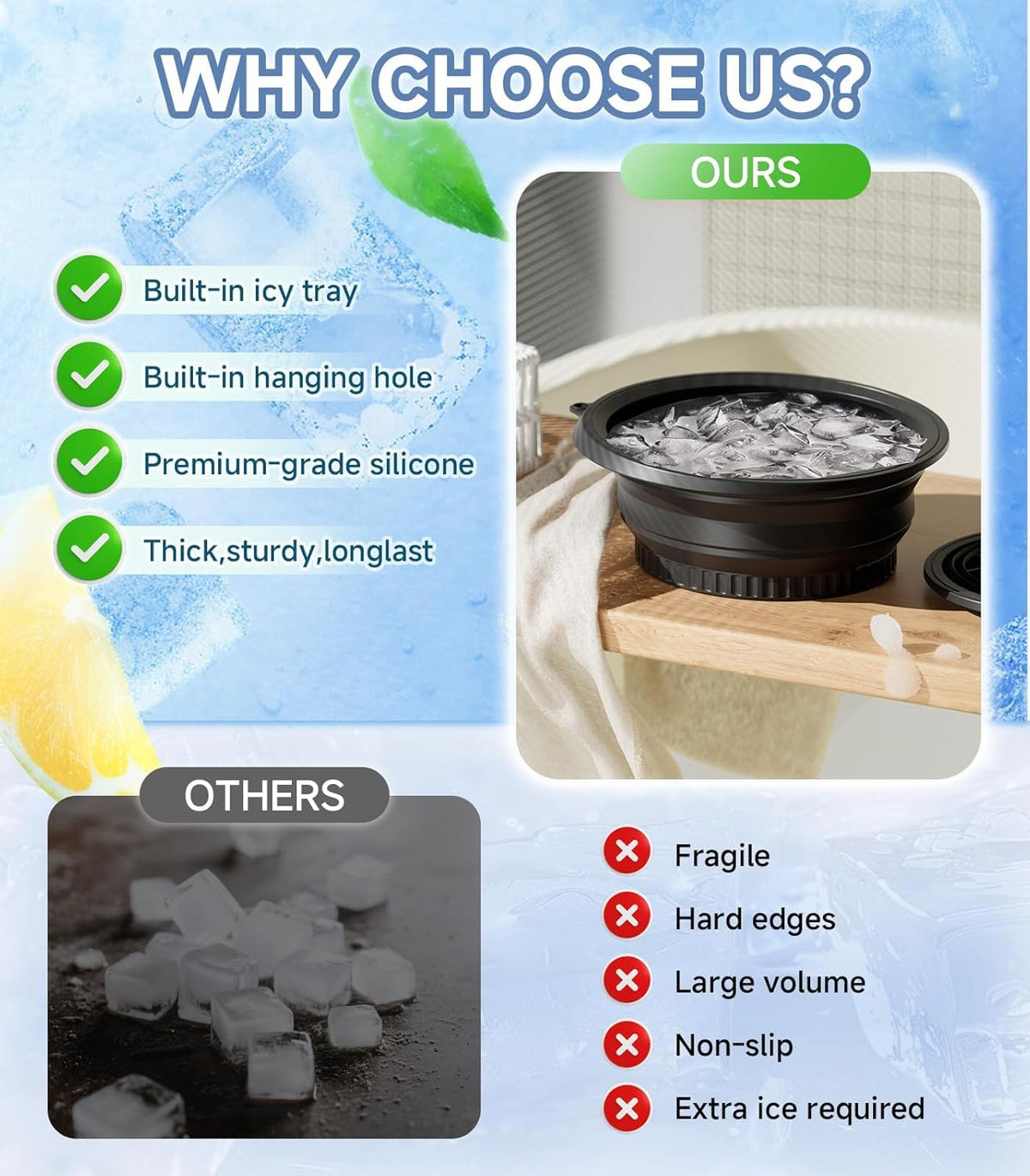 Face ice bowl