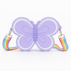 Portable Cute Phone Sling Bag Small Casual Utility Bag Popillon Cartoon Crossbody Purse Mini Mobile Pouch Picnic Bags Kids for School, College and Office