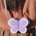 Portable Cute Phone Sling Bag Small Casual Utility Bag Popillon Cartoon Crossbody Purse Mini Mobile Pouch Picnic Bags Kids for School, College and Office