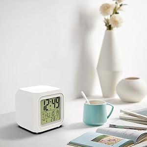 Color Change Digital Alarm Clock