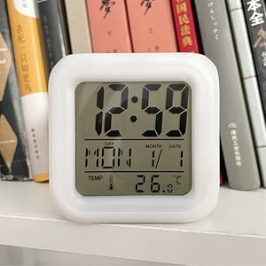 Color Change Digital Alarm Clock