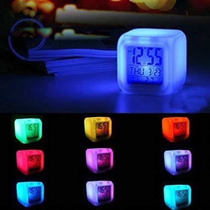 Color Change Digital Alarm Clock