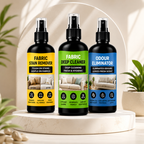 Fabric Care Cleaning Spray – Stain Remover, Deep Cleaner & Odour Eliminator