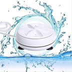 Portable Washing Machine, Mini Ultrasonic Washing Machine 3 in 1 Dishwashers Ultrasonic Waves Suitable for Home