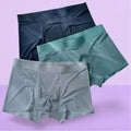 Men's Ice Silk Briefs Boxers (Pack of 3)...