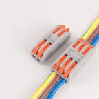 Reusable Quick Fast Electrical Wire Cable Connectors Terminal Block (Pack of 3)